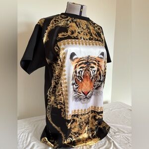 TIGER Satin Top